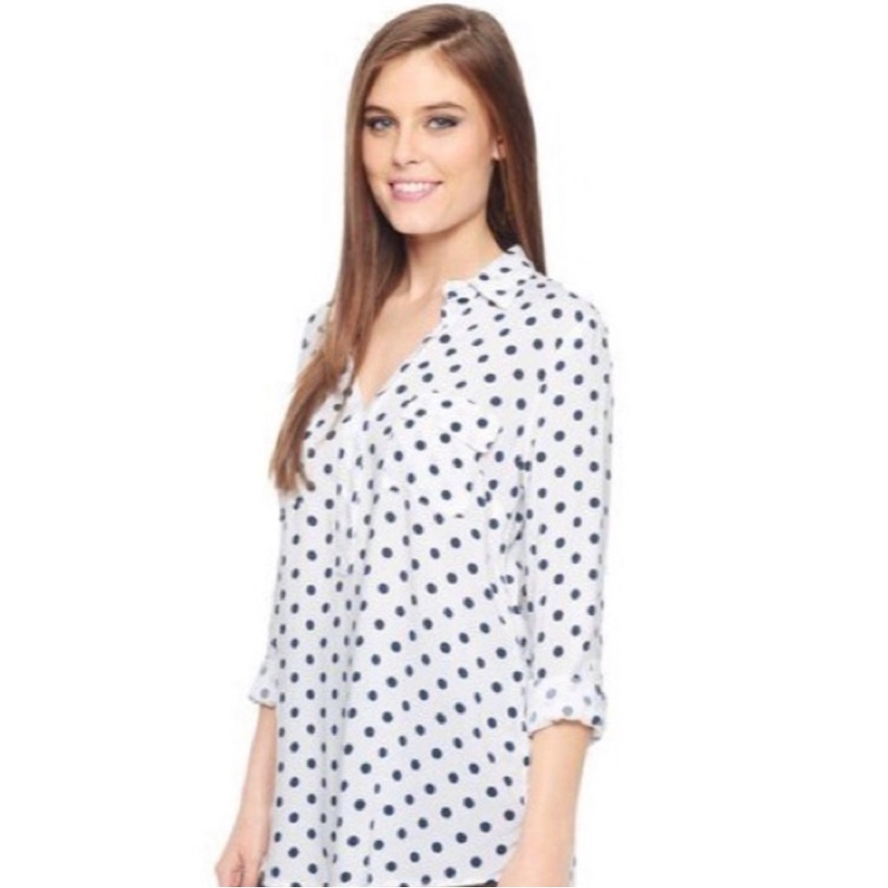 Splendid Polka Dot Shirt